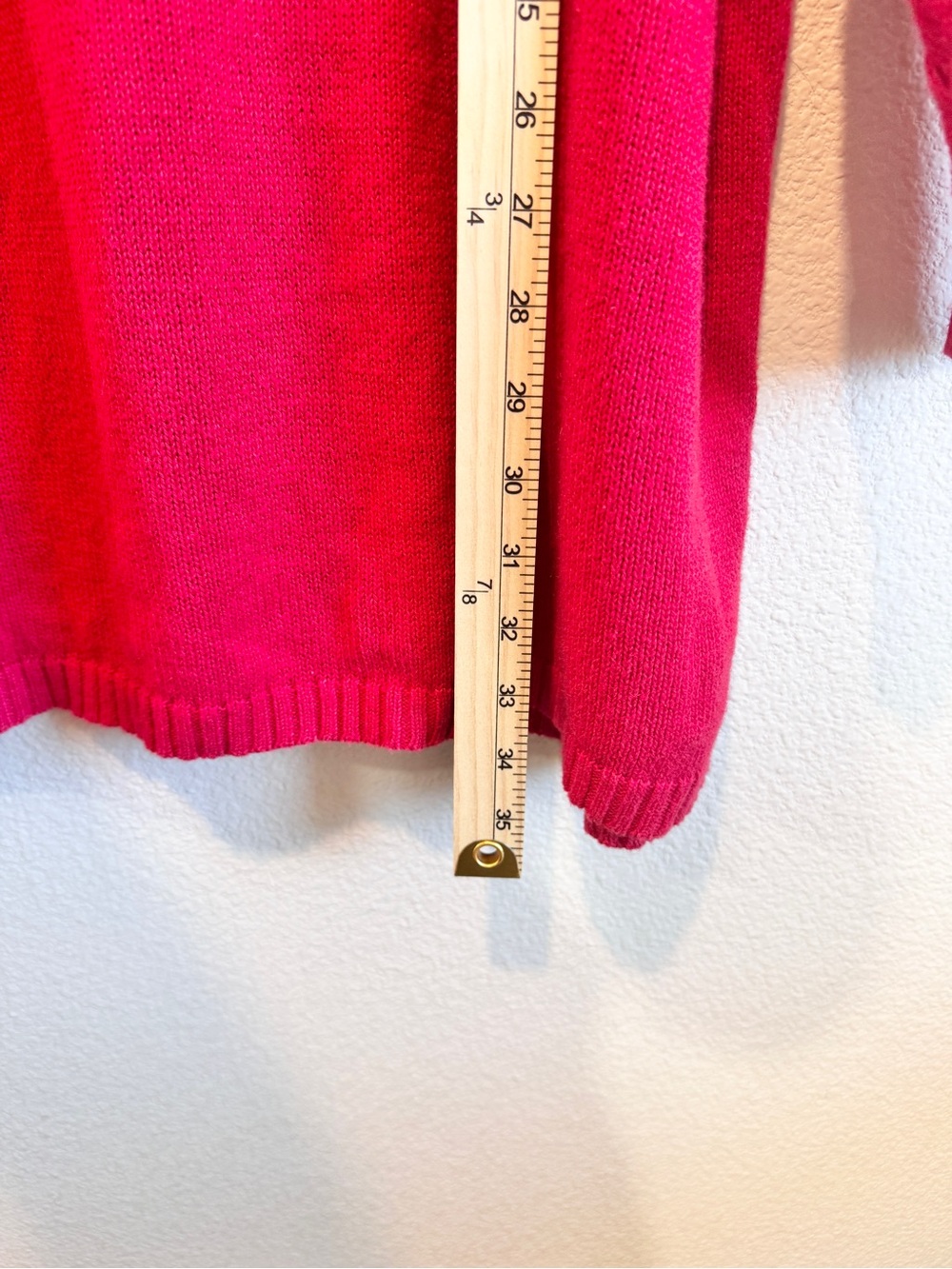 Vintage Americana Cottagecore The Quacker Factory Heart Sweater Red Plus 2X F37 - Picture 6 of 8
